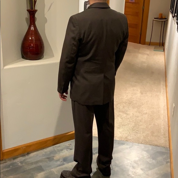 Banana Republic Brown suit jacket and pants - Picture 4 of 7